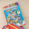 Melissa & Doug kreatív játék, pufi matrica füzet, Mancs Őrjárat - Kaland-öböl