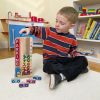 Melissa & Doug Fa készségfejlesztő játék, Színes-számos autós parkolótorony