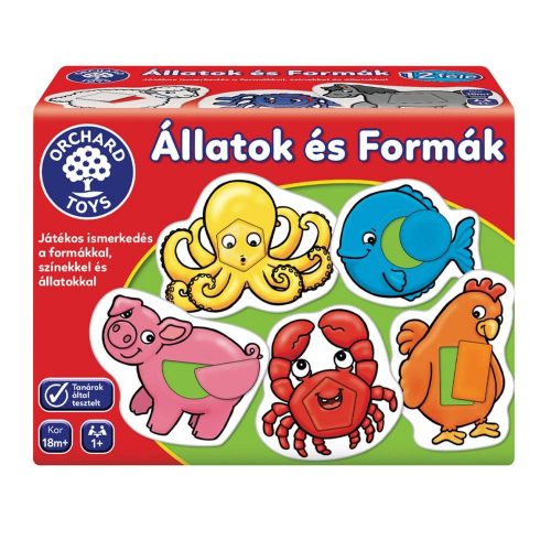 Orchard Toys Állatok és formák