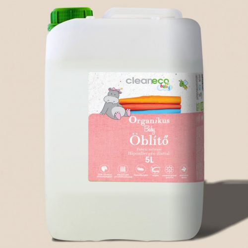 HT.Cleaneco Bio Baby öblítő 5l újrahasznosítható csomagolásban