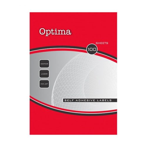 Etikett OPTIMA 32083 70x16,9mm 5100 címke/doboz 100 ív/doboz