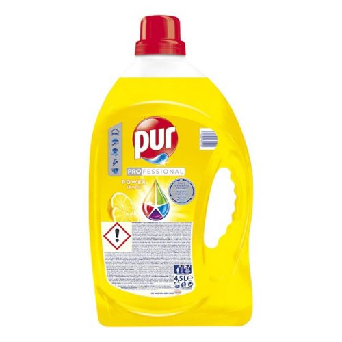 Mosogatószer PUR Power Lemon 4L