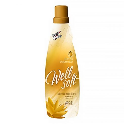 Öblítő koncentrátum WELL DONE Well Soft Sparkling Lilies arany 1liter