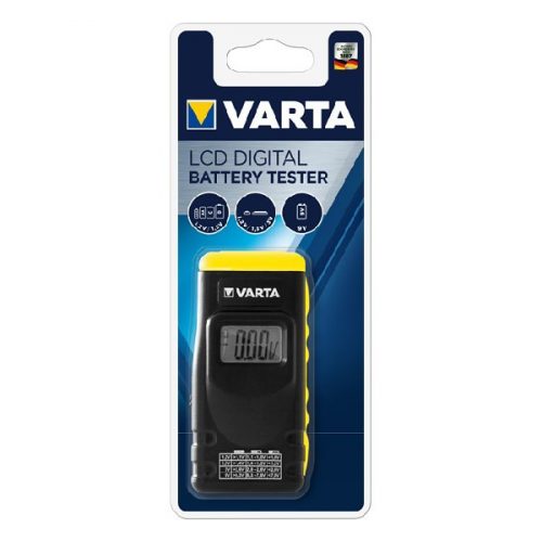 Teszter VARTA LCD-s