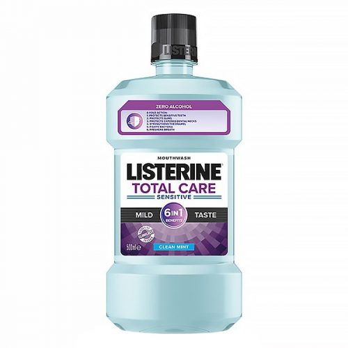 Szájvíz LISTERINE Total Care Sensitive mild taste 500 ml