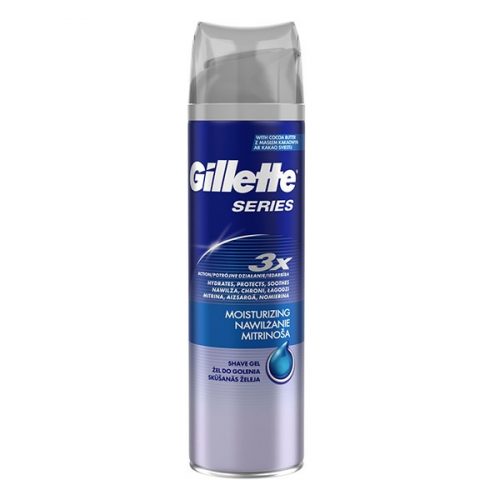 Borotvazselé GILLETTE Series Moisturizing 200ml